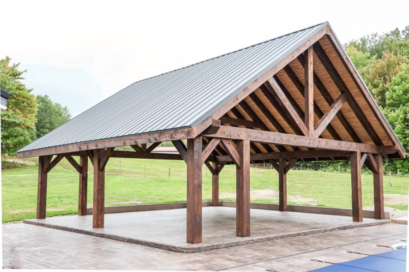 timber frame pavilions in strongsville ohio